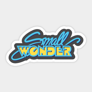 Small Wonder Sticker